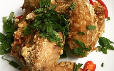 crispy fried chicken wings