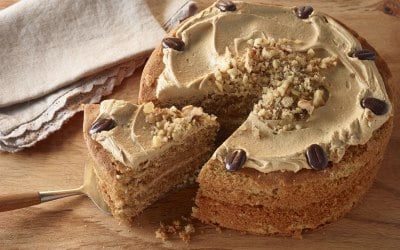 Coffee & Walnut Cake