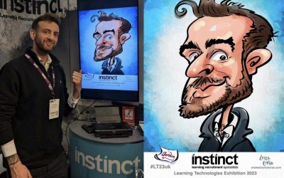 Colour digital caricatures with screen and printing 