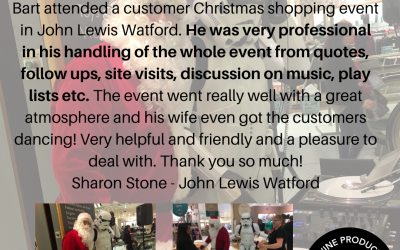 John Lewis Xmas Shopping Event