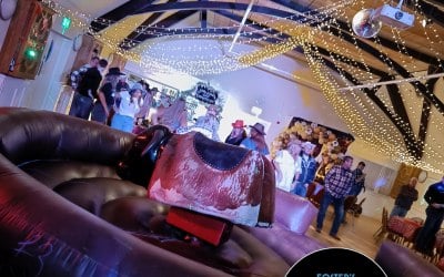 Christmas Rodeo Bull Party