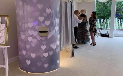 Silver hearts booth