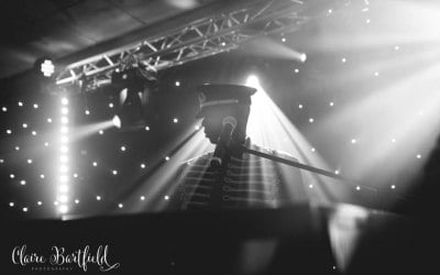 DJ creating the atmosphere
