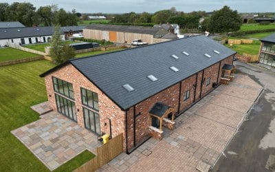 New build barn conversion Downholland