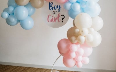 Gender Reveal Balloon Question mark
