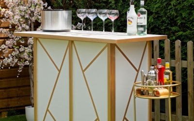 Gold Mobile Self Serve Bar