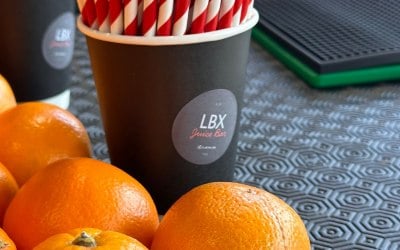 Branding available for cups.