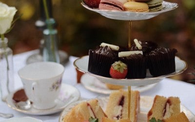 Three tiered cake stands - elegant and tasteful