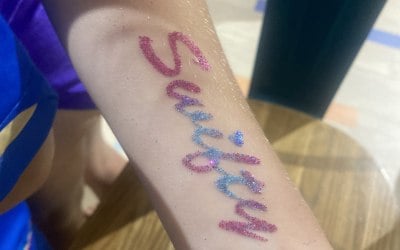 Glitter tattoos South London
