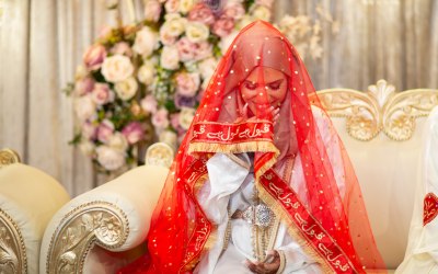 Shy Morrocon Bride