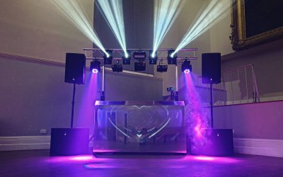 High-end DJ packages, with our sister company Izaac James Disco