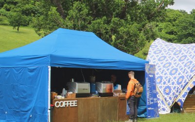 EMF Camp 2024 - Multiple Machines with 4.5m frontage - 1200+ drinks a day