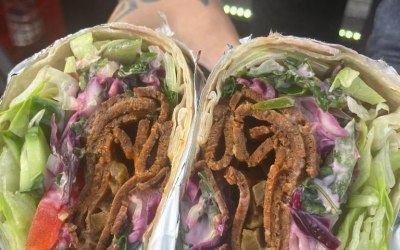 Vegan donner kebab