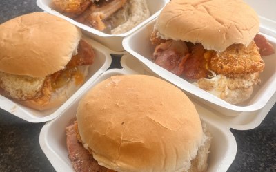 Breakfast sandwiches 