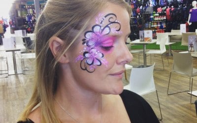 adult face art design 