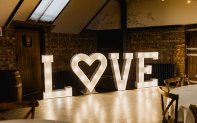 Fairytale Light Up Love Letters