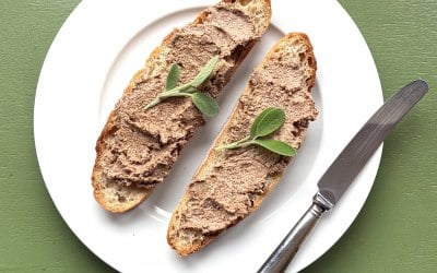 faux gras toasts faux gras toasts