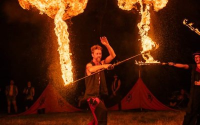 Spectacular fire shows!