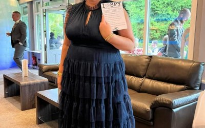 In my element! I bring confidence and a warm presence to every ceremony, so you can relax and enjoy the moment.