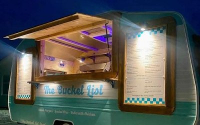 The food truck at night The food truck at night