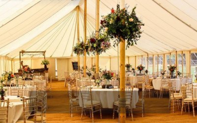 Traditional Pole Wedding Marquee