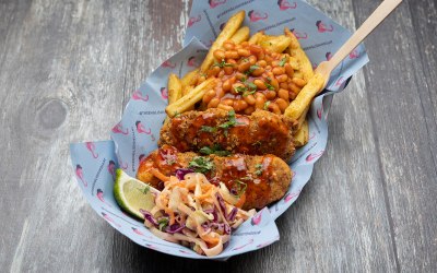 Kashmiri Fried Chicken & Chips