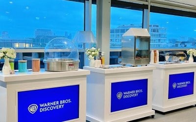 Fun Food carts with custom screens