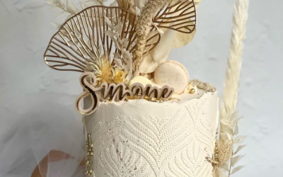 Boho themed Celebration Cake