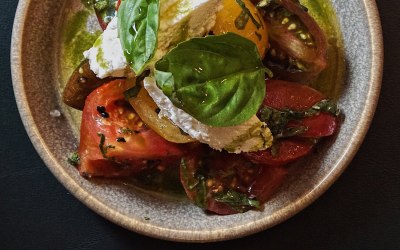 Heritage Tomato and Buratta Salad