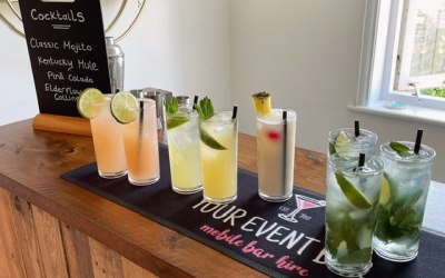 Cocktails at a Home Bar
