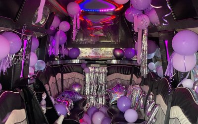 High Profile Party Bus Sweet 16