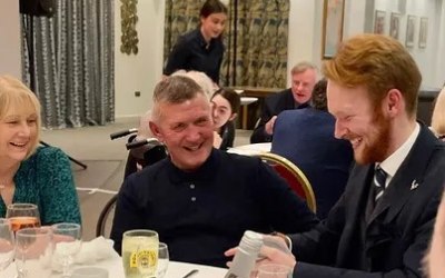 Making everyone laugh with magic 