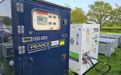 Generators provided for all events, including battery hybrid setups for fuel saving
