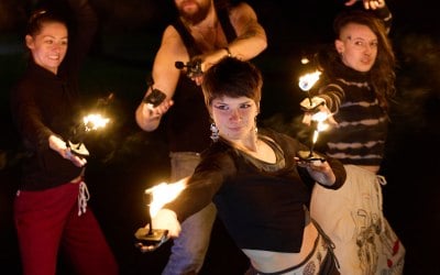 Fire dancing workshops