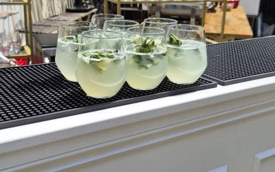 Mojitos served at event