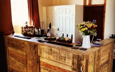 Wedding bar in village hall