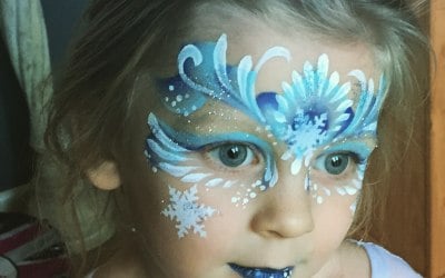 Frozen face paint Childrens party