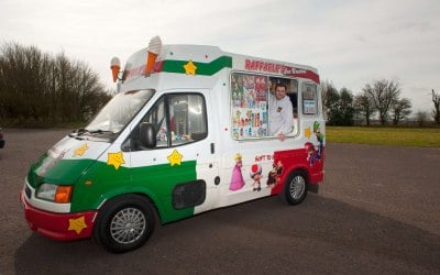 raffaele's ice cream van