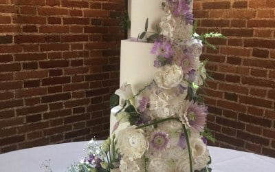 "Summer Haze" Wedding Cake