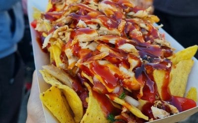 Fully loaded nachos