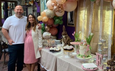 Dessert table set up