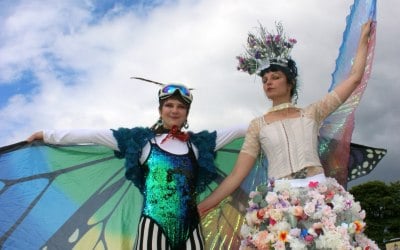 Stilt walking