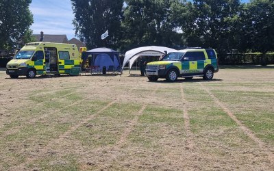A school event our company organised, teaching children CPR and more
