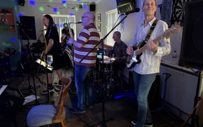Harmonies and a Sax Player