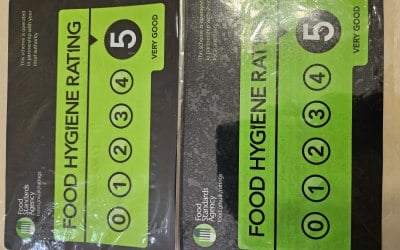 Food hygiene rating
