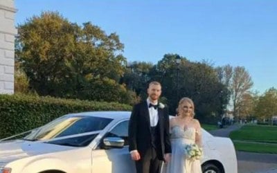 We have two polar white Chrysler 300c 