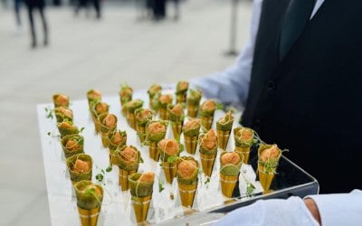 Beautifully crafted canapes, designed to elevate every event on bit at a time.