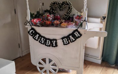 Our larger sweet cart