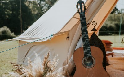 Chill out bell tent 