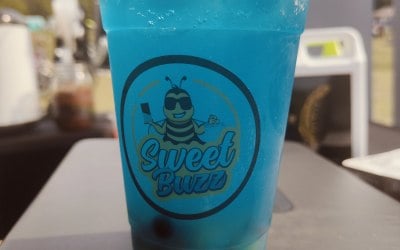 Our new "Taste of the Tropics" Bubble Tea